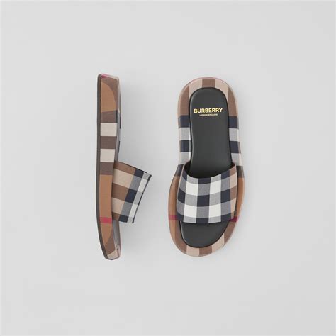 burberry slabber|burberry slides for women.